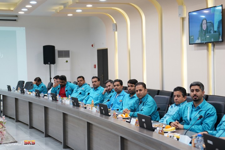 فرایند ارزیابی نهمین دوره جایزه ملی منابع انسانی 34000 شرکت فولاد کاوه جنوب کیش برگزار شد